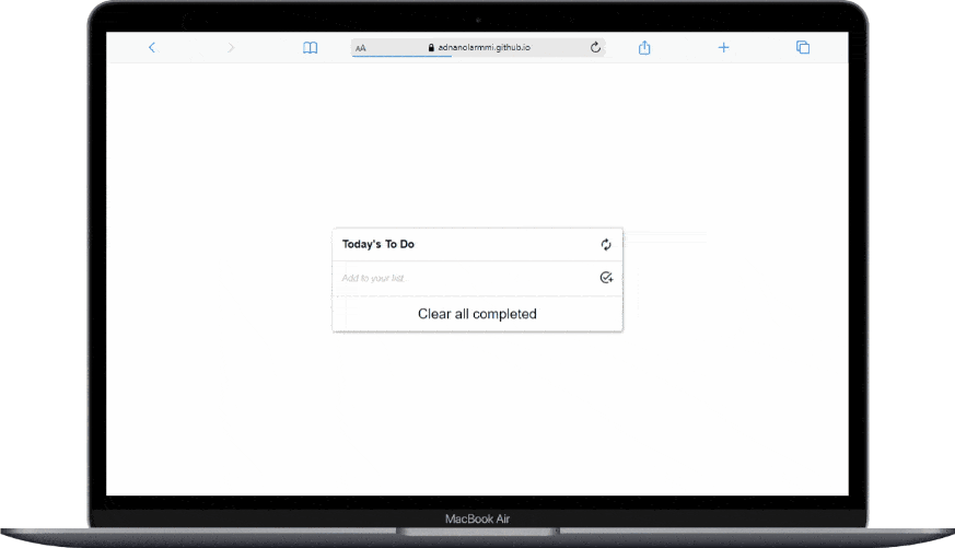 Todo List App